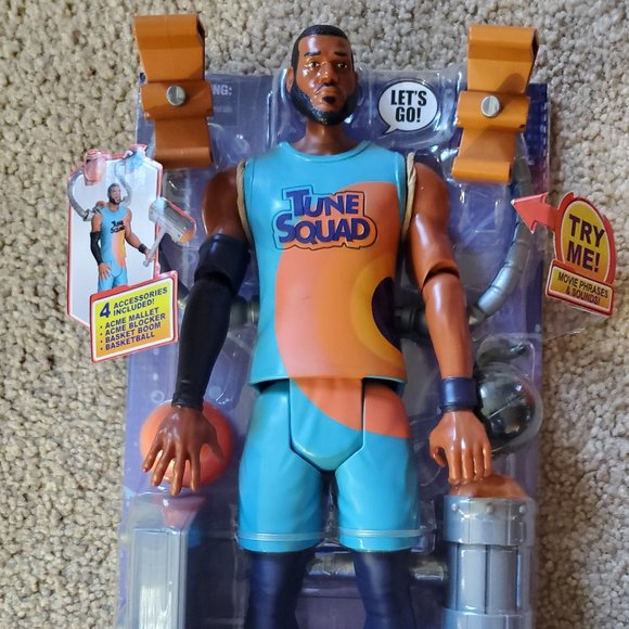 Space JAM Lebron James 12-inch Action Figure - Picture 1 of 3